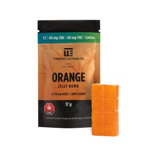 1:1-40MG Orange Jelly Bomb Sativa