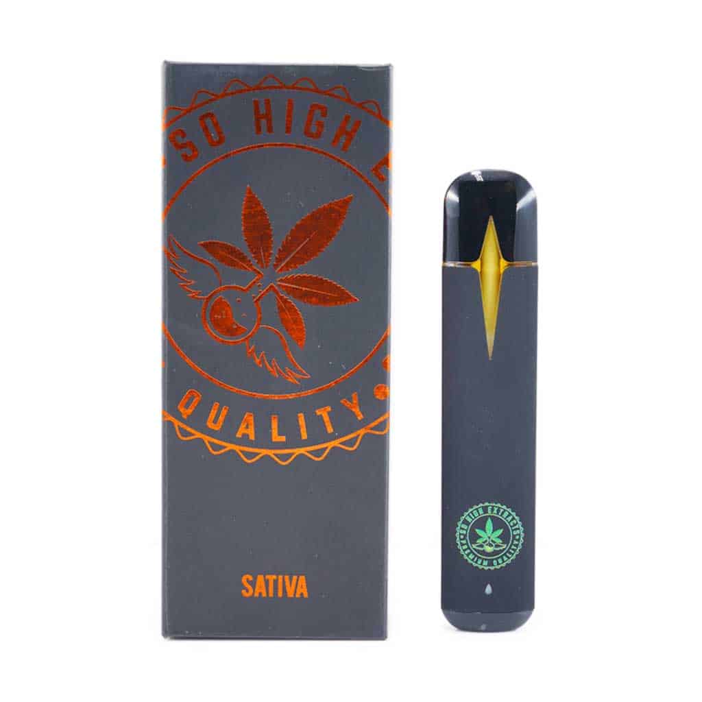 Premium Distillate THC Disposable Vape Pens | 2ML | So High Extracts | Bulk Buddy