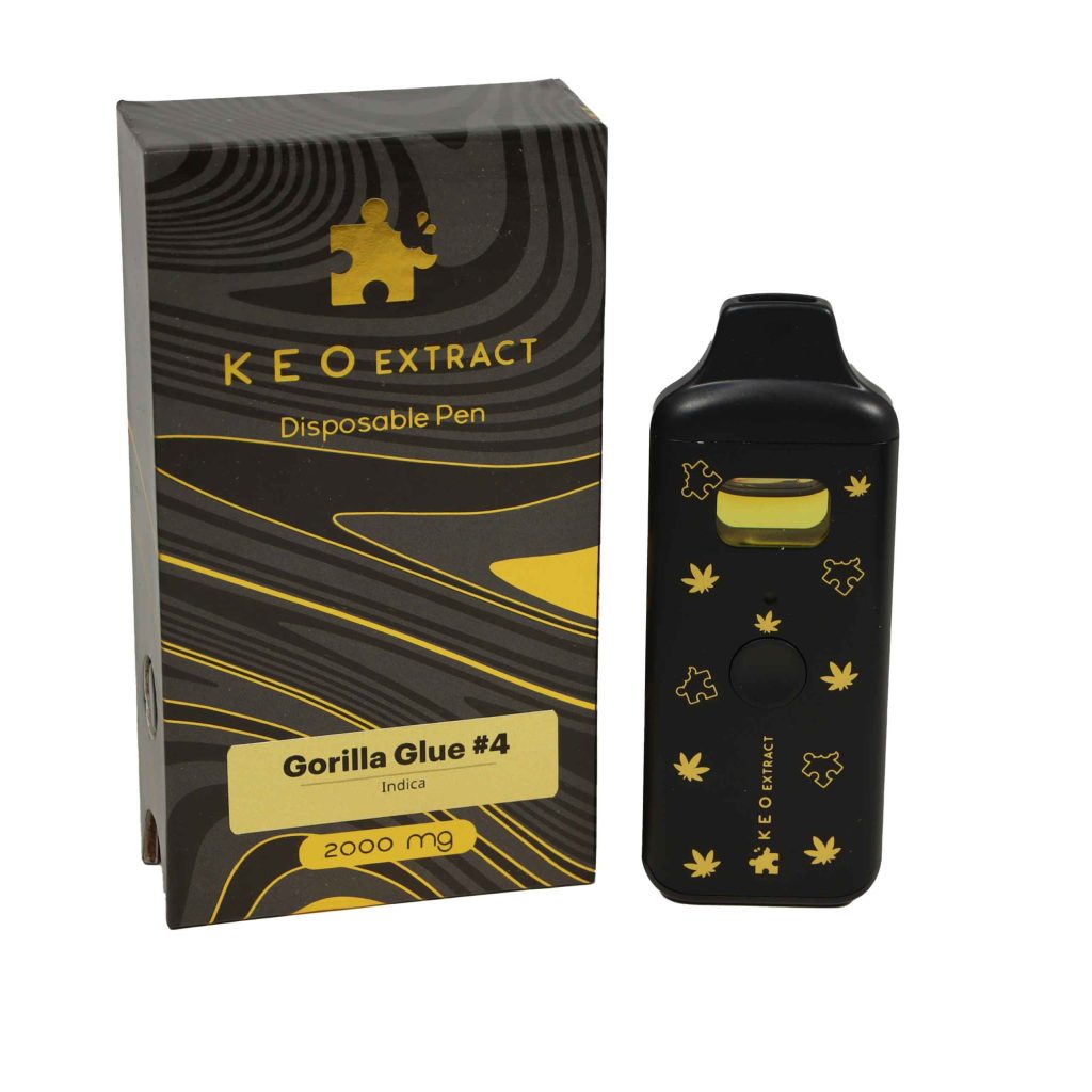 THC Disposable Vape Pens | 2ML | Keo Extracts | SATIVA | Bulk Buddy