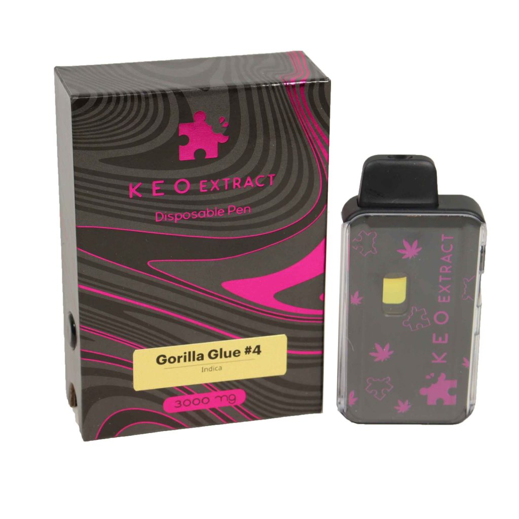 THC Disposable Vape Pens | 3ML | Keo Extracts | HYBRID | Bulk Buddy