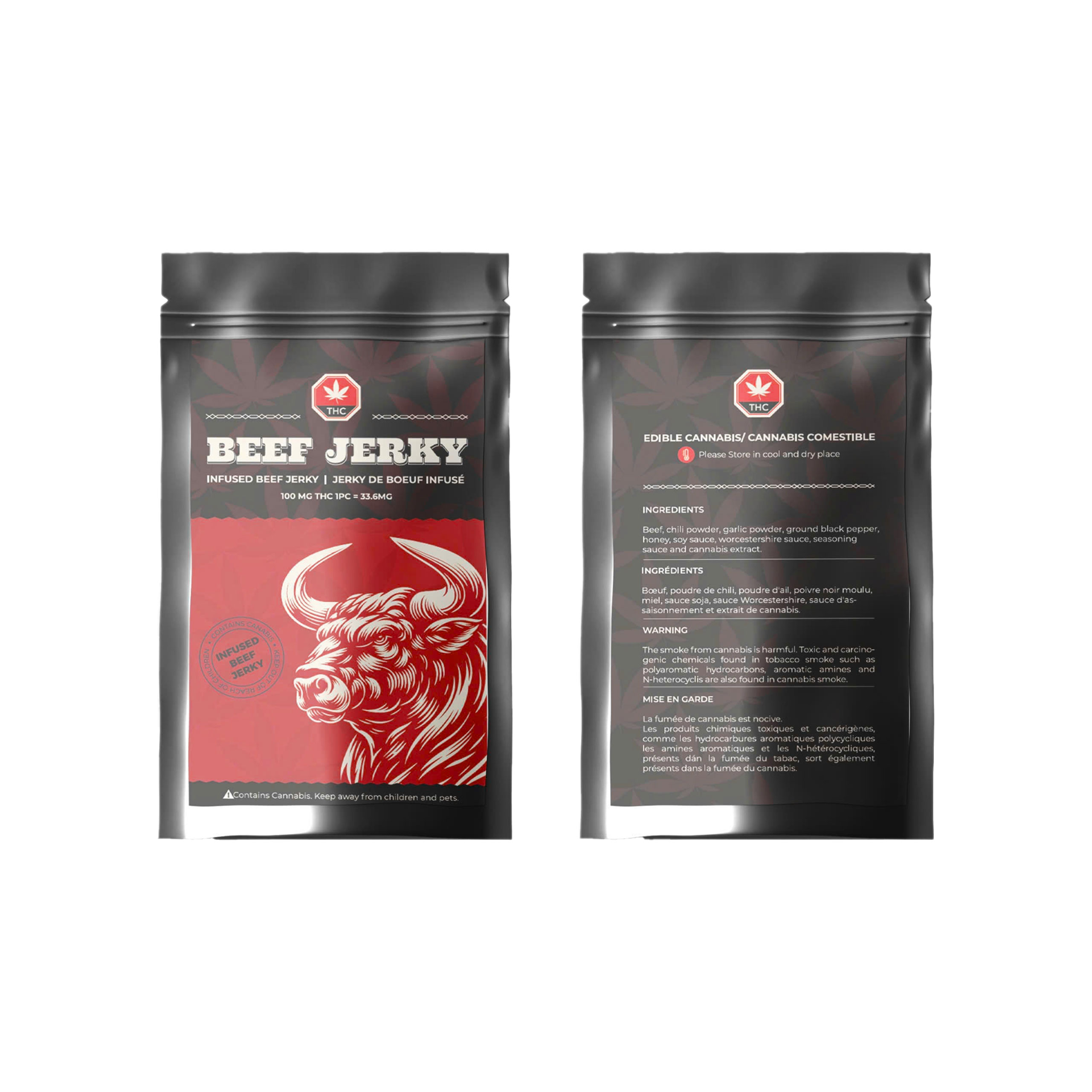 THC-Infused Beef Jerky – Bold Flavor Meets Relaxation